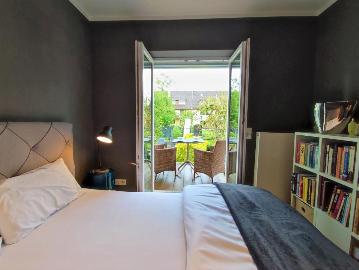 Zen Apartment - Spacious - Garden - Kitchen 卡尔斯鲁厄 外观 照片